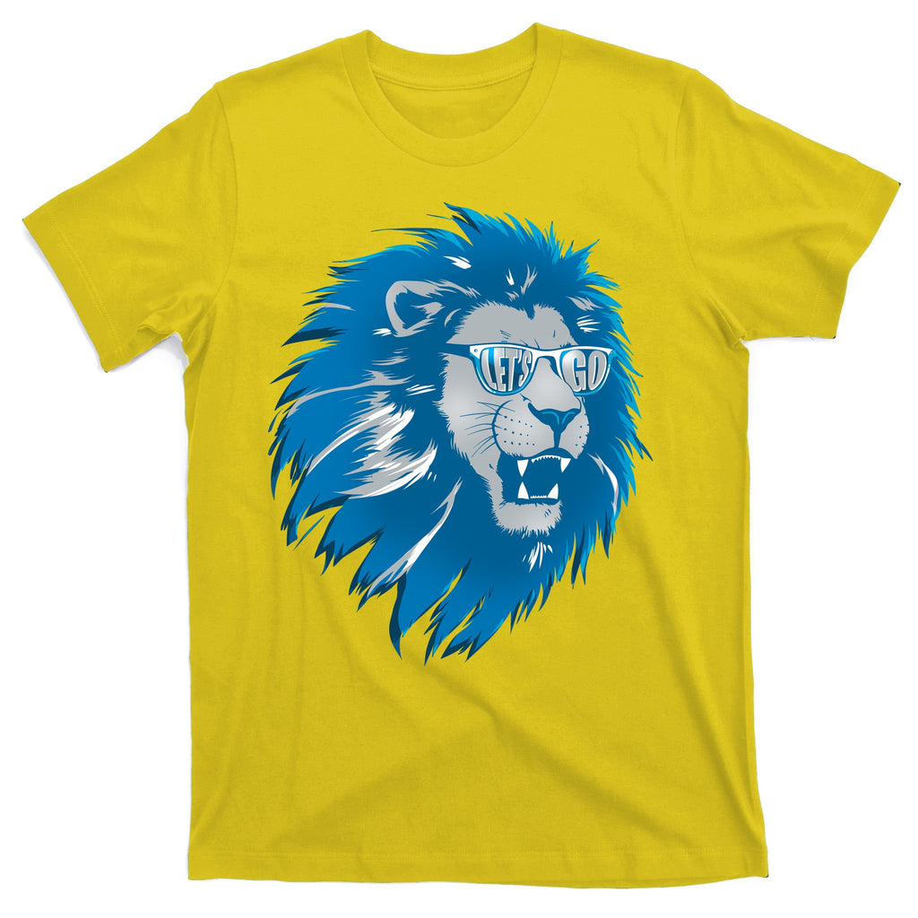 Lets Go Detroit Football Sports Fan T-Shirt