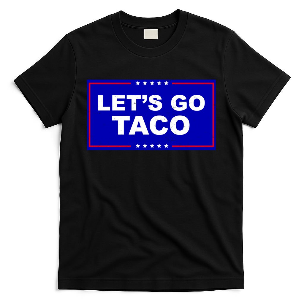 Let's Go Taco Trump Distressed T-Shirt