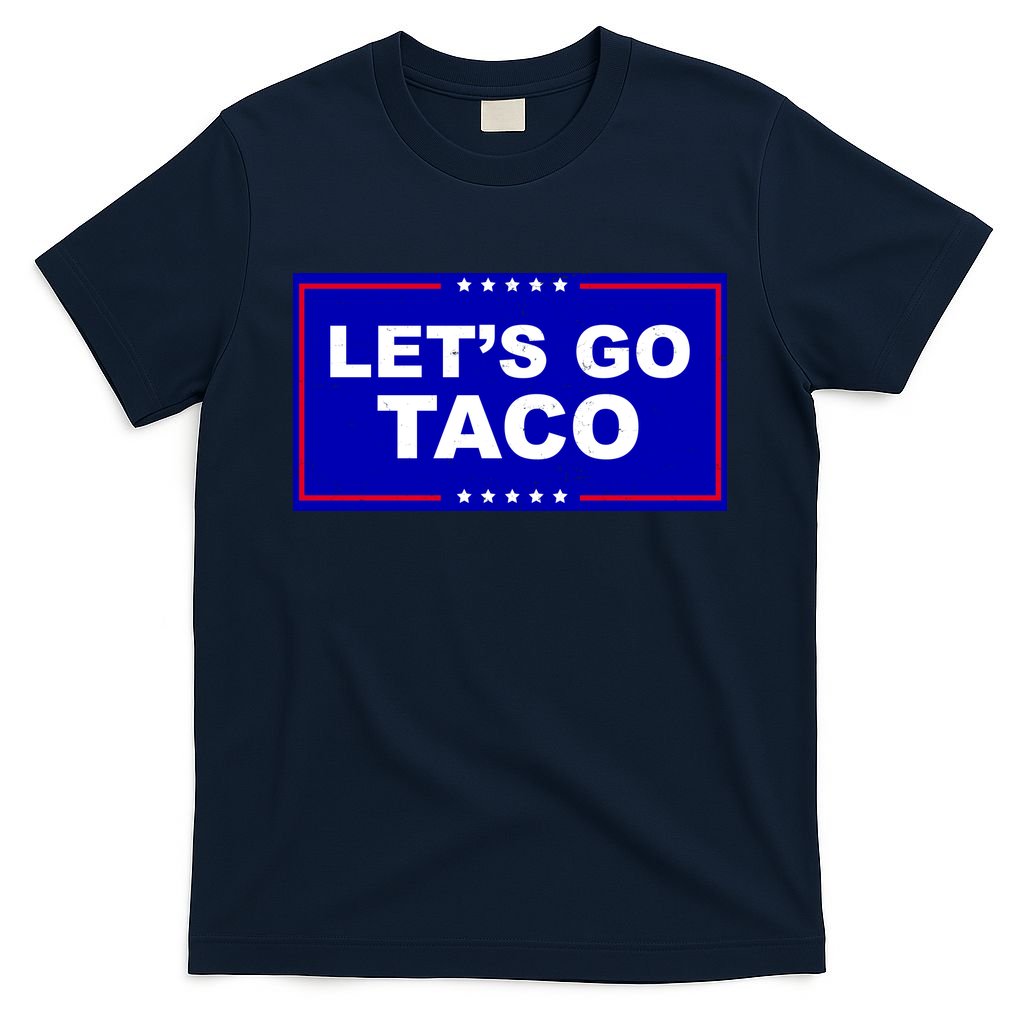 Let's Go Taco Trump Distressed T-Shirt