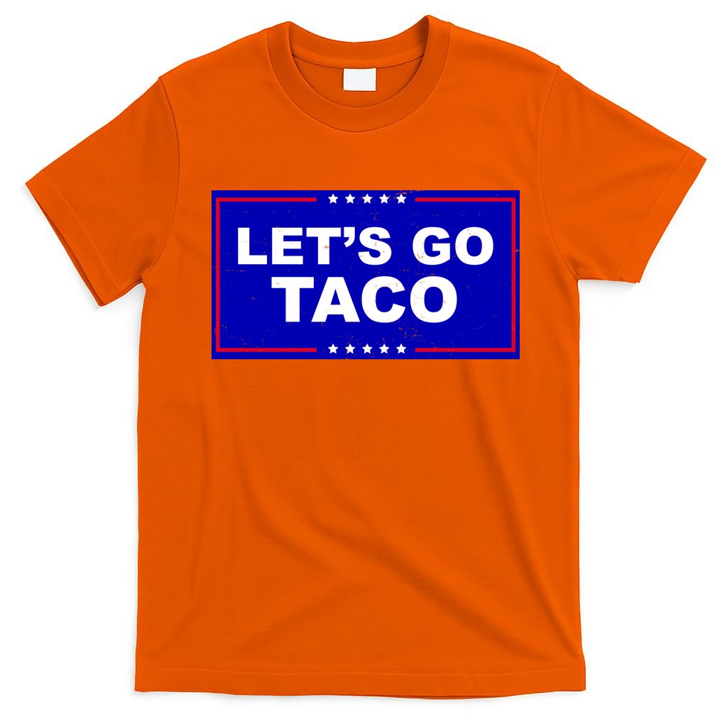 Let's Go Taco Trump Distressed T-Shirt