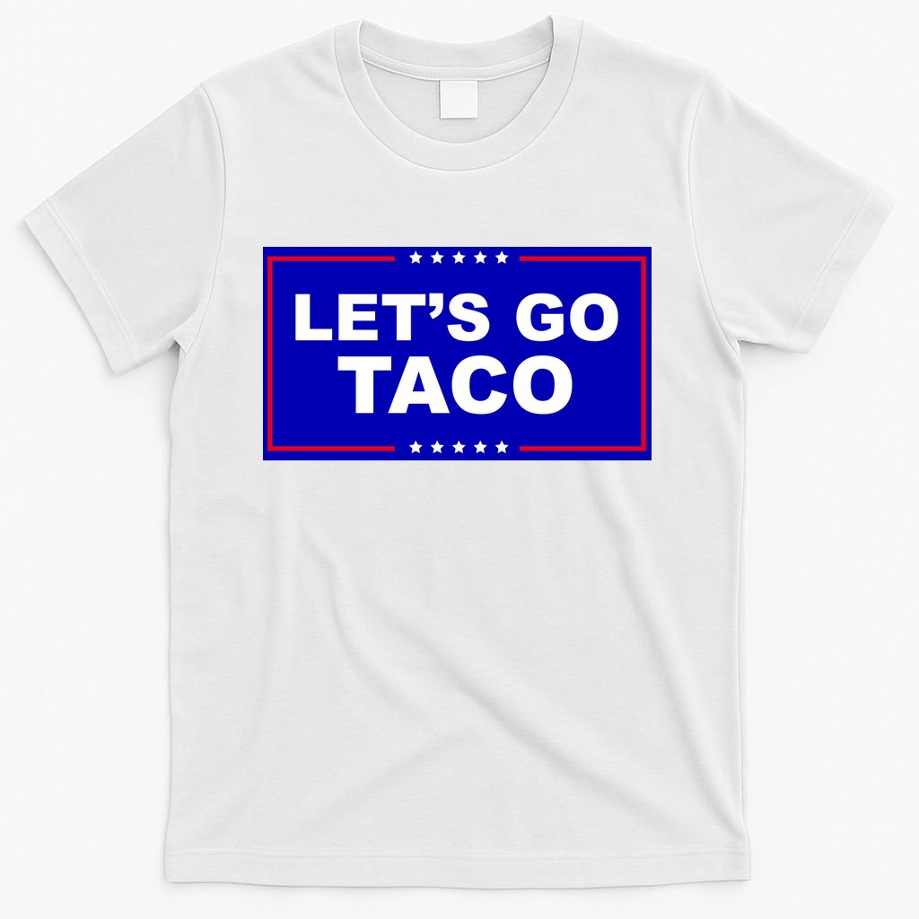 Let's Go Taco Trump Distressed T-Shirt