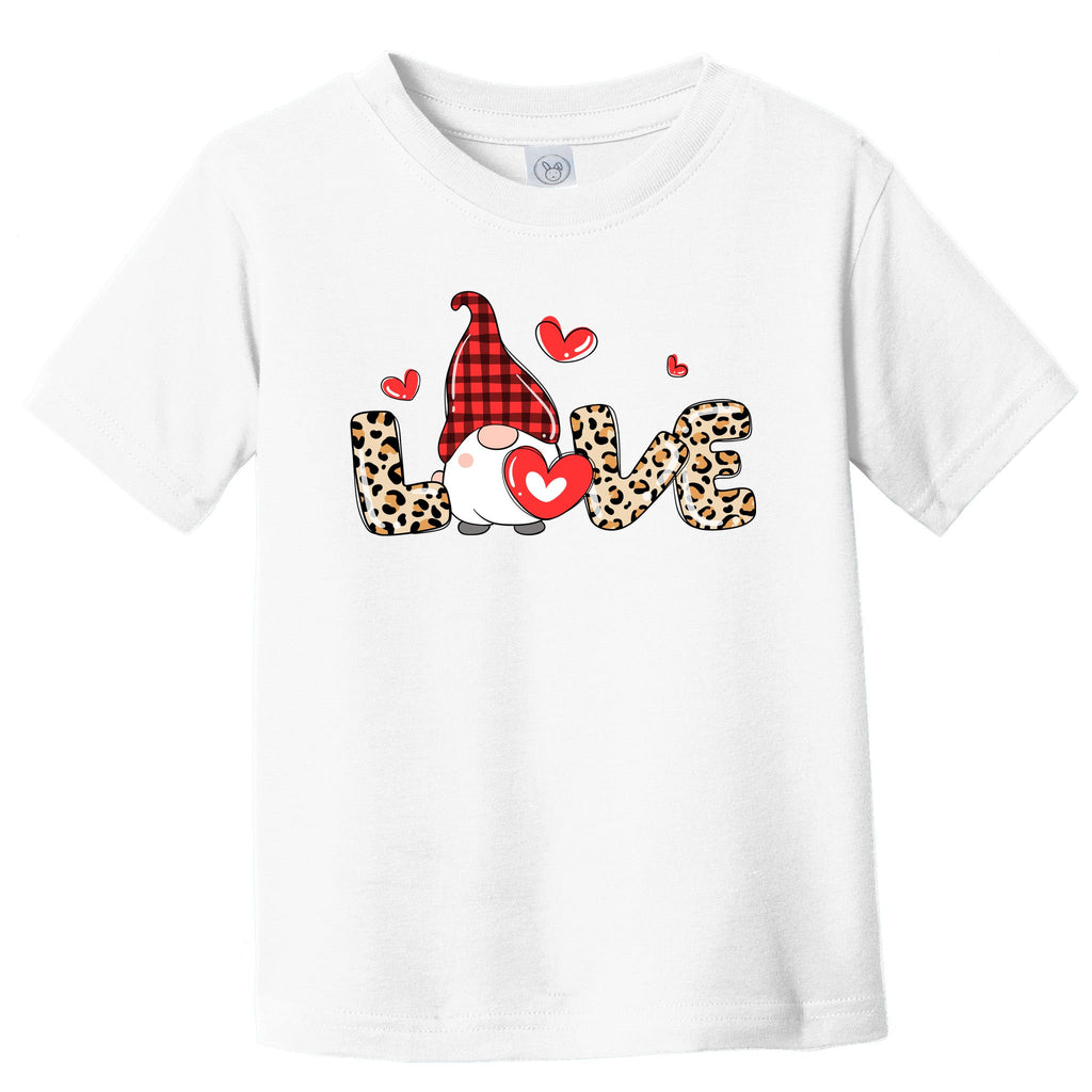 Love Gnome Valentines Day Toddler T-Shirt