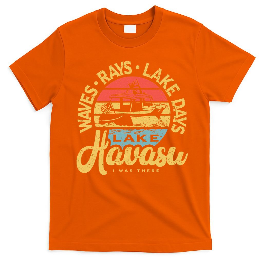 Lake Havasu Arizona Boat Sandbar Party Summer Vacation T-Shirt