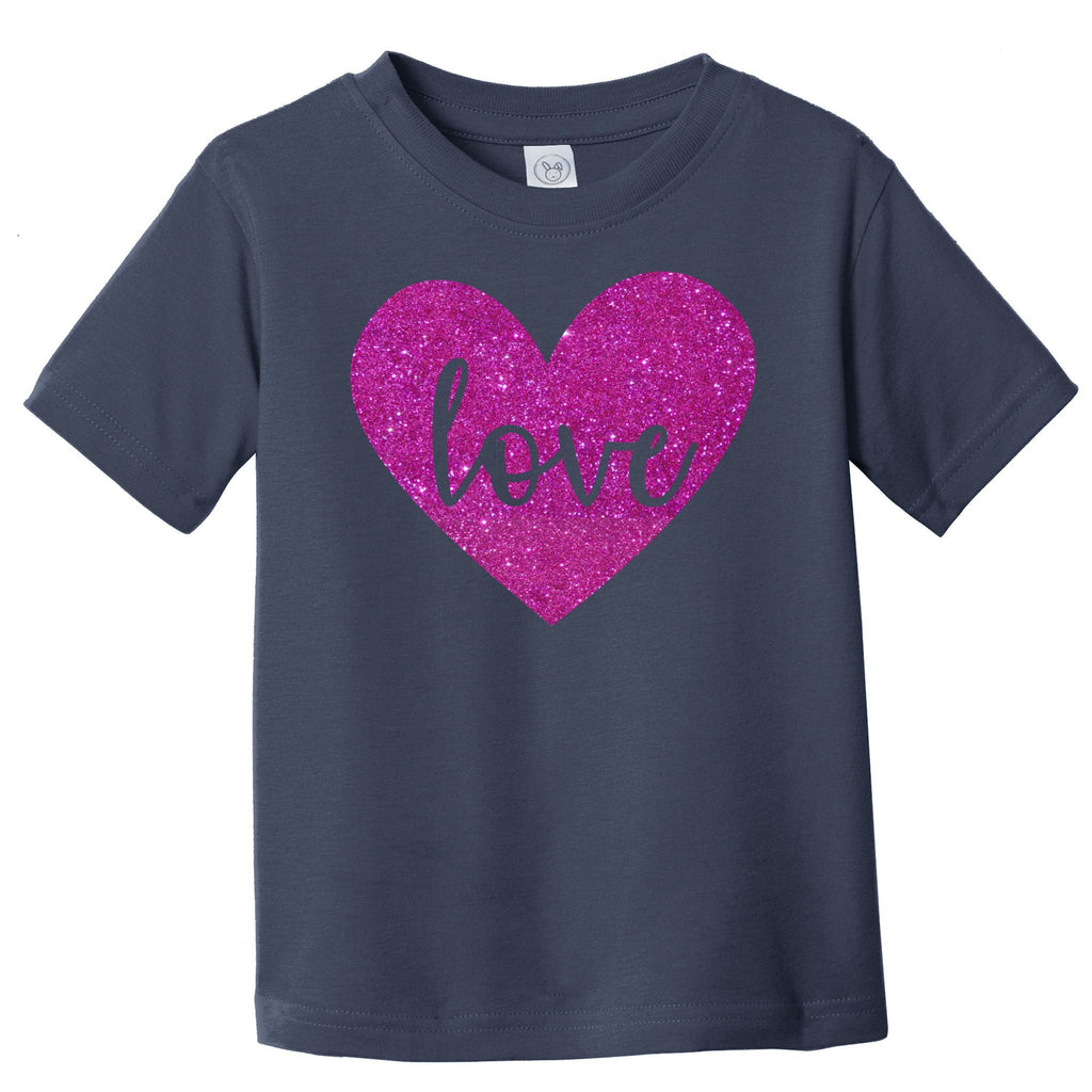 Love Heart Cute Valentine Toddler T-Shirt