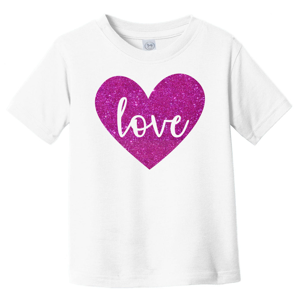 Love Heart Cute Valentine Toddler T-Shirt