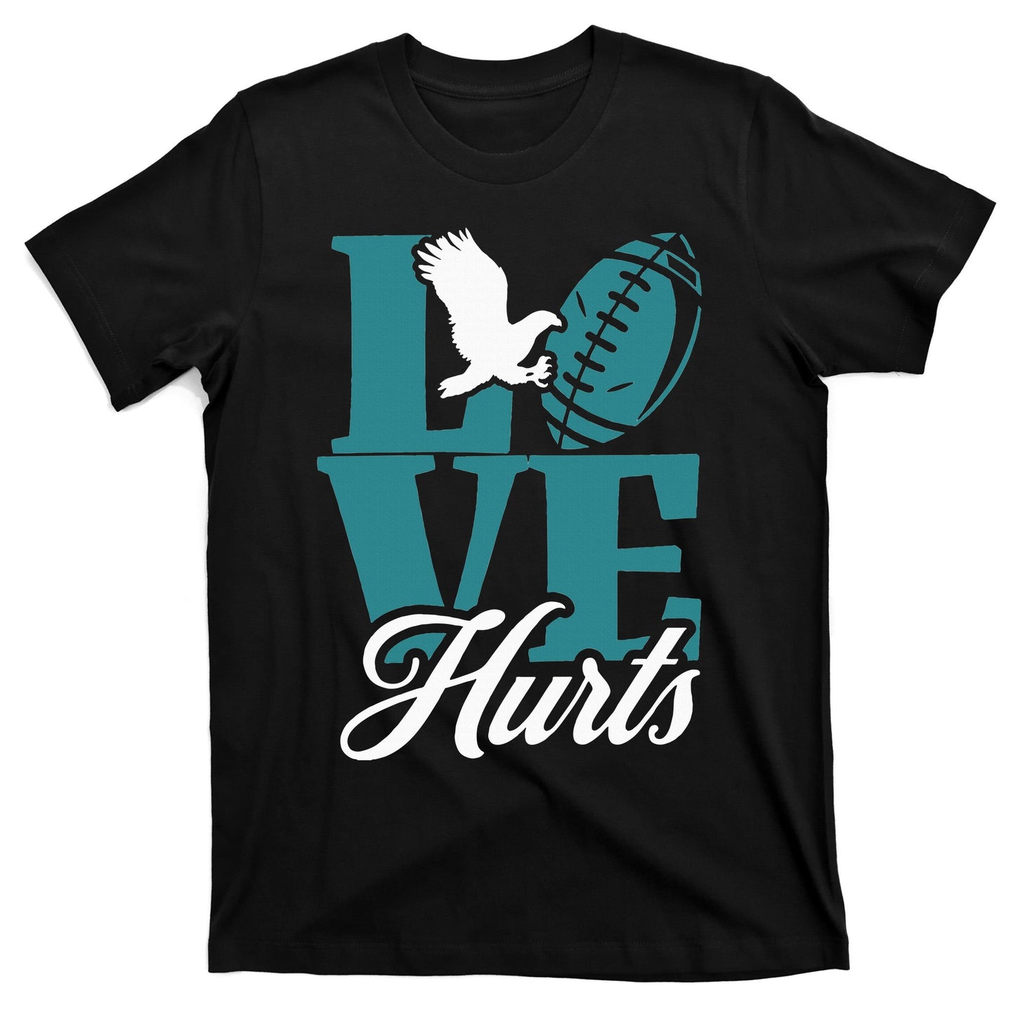 Love Hurts Eagles Retro T-Shirt