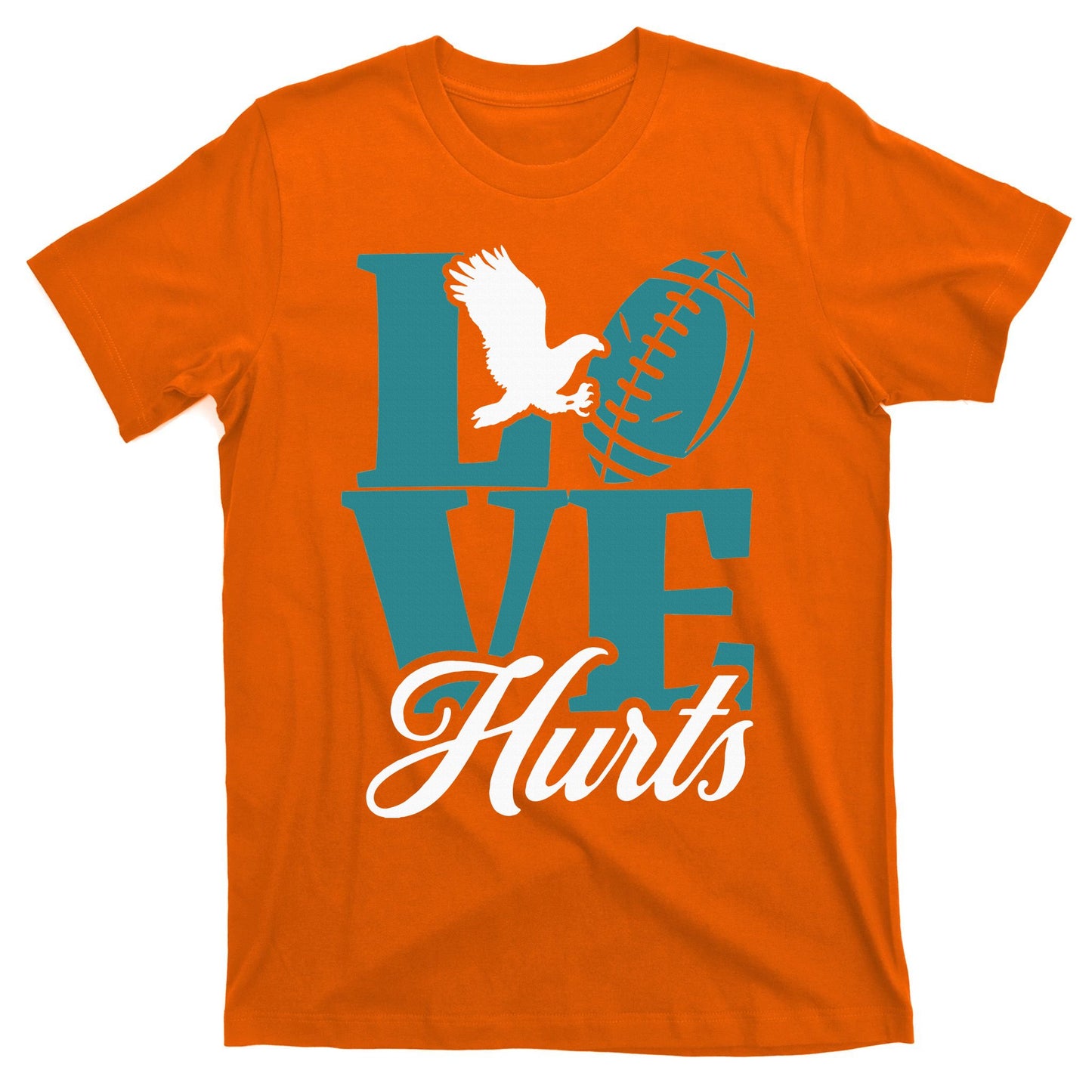 Love Hurts Eagles Retro T-Shirt