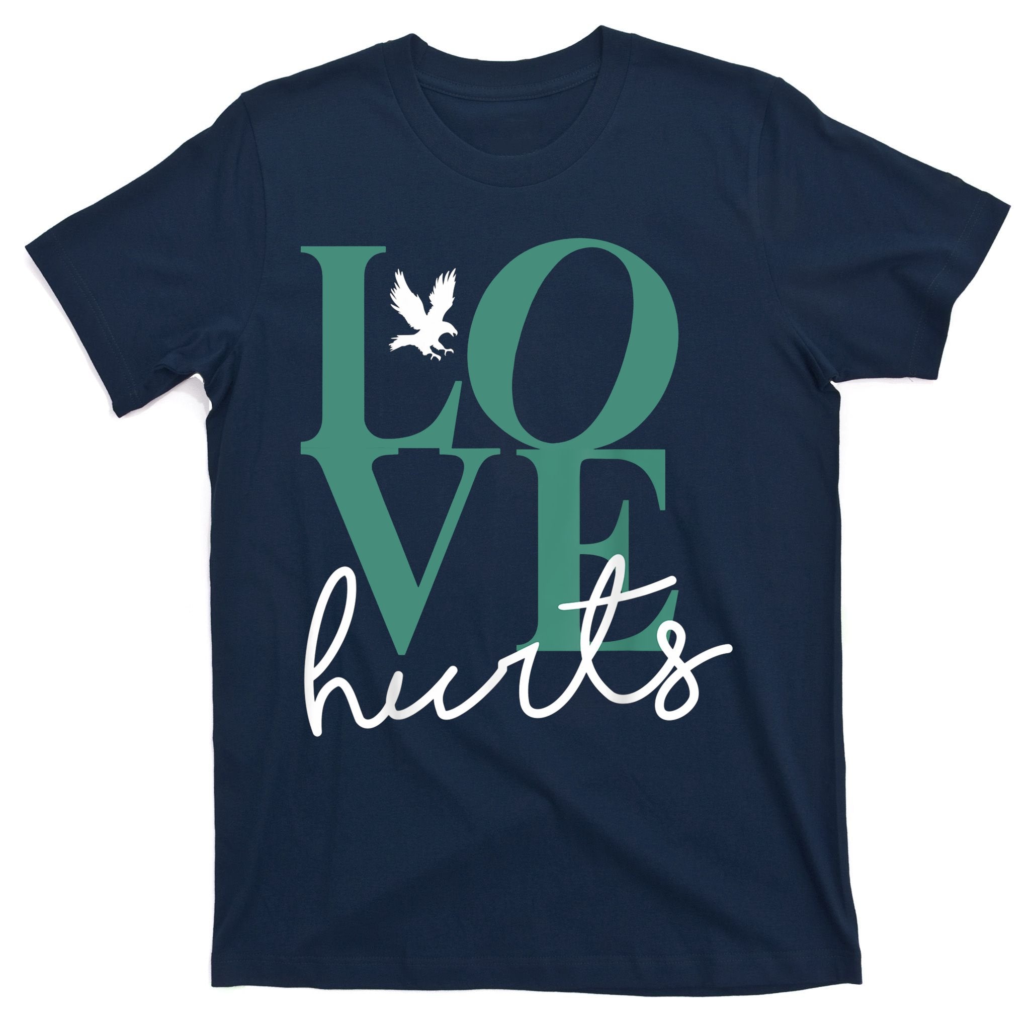 Love Hurts Eagle Retro T-Shirt