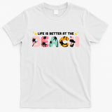 Life Is Better At The Beach Summer Tropical T-Shirt