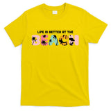 Life Is Better At The Beach Summer Tropical T-Shirt