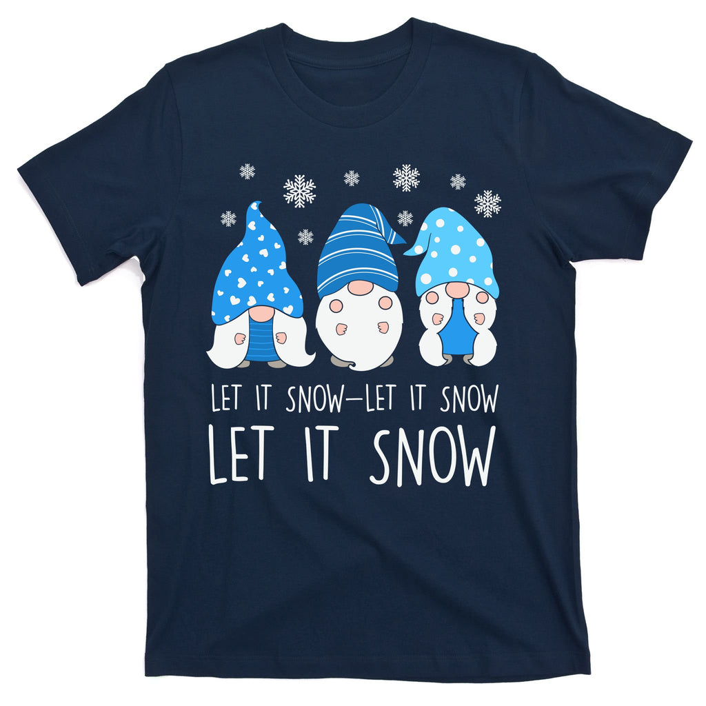 Let It Snow Gnomes Winter Holiday Cute T-Shirt