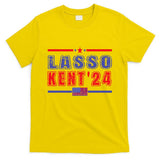 Lasso Kent 24 Funny Usa Flag Sports 4th Of July T-Shirt