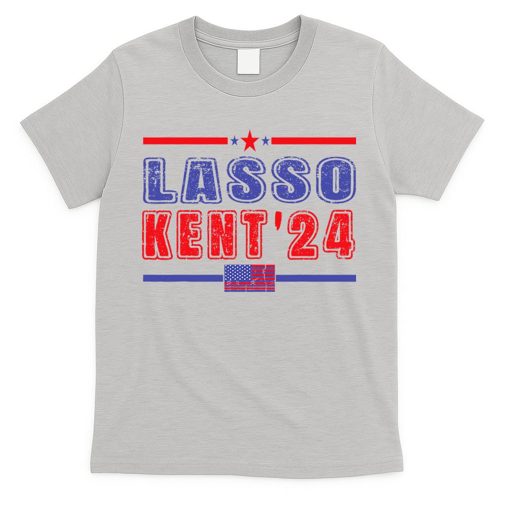Lasso Kent 24 Funny Usa Flag Sports 4th Of July T-Shirt