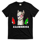 Llamerica Funny USA T-Shirt