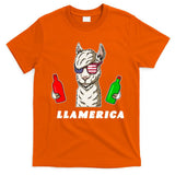 Llamerica Funny USA T-Shirt