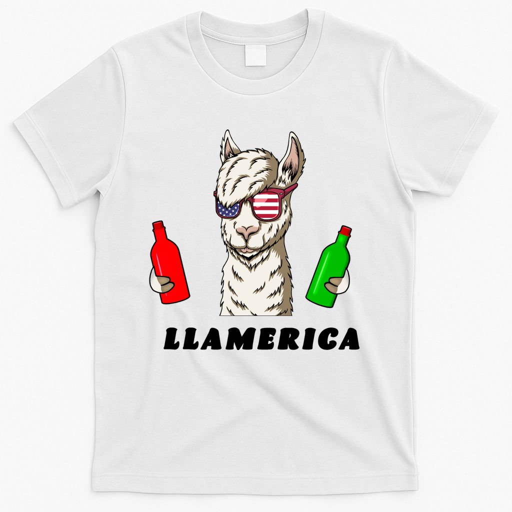 Llamerica Funny USA T-Shirt