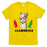 Llamerica Funny USA T-Shirt
