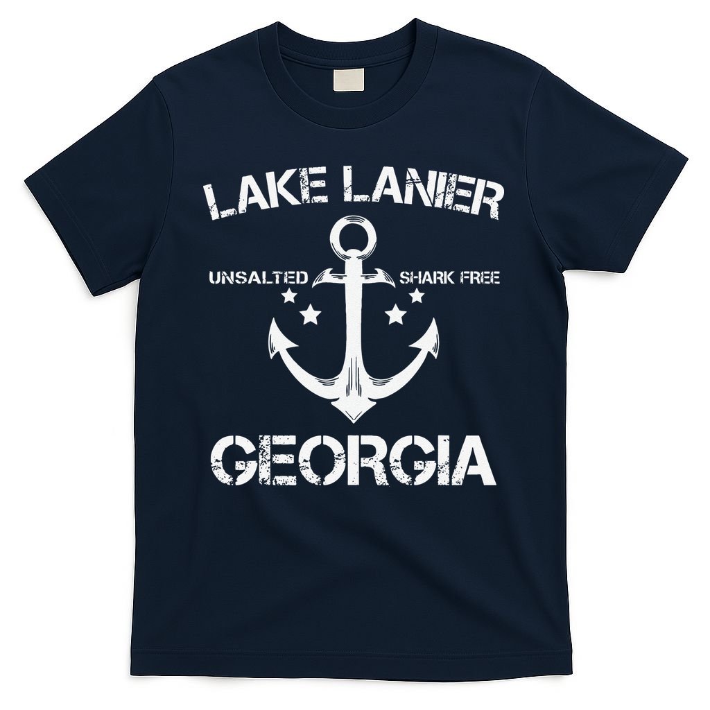 LAKE LANIER GEORGIA Funny Fishing Camping Summer Gift T-Shirt