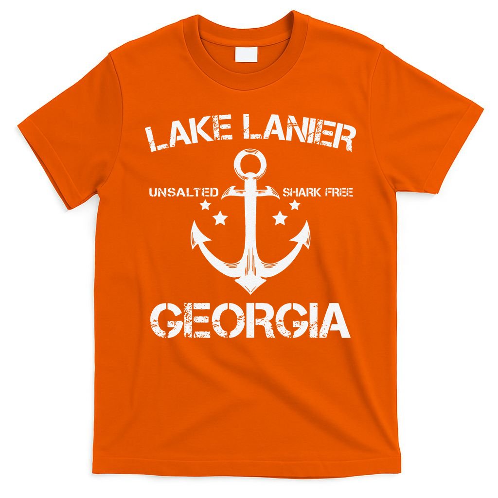 LAKE LANIER GEORGIA Funny Fishing Camping Summer Gift T-Shirt