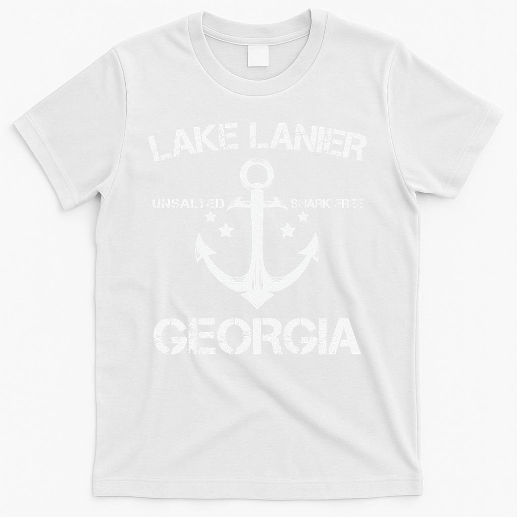 LAKE LANIER GEORGIA Funny Fishing Camping Summer Gift T-Shirt