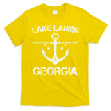 LAKE LANIER GEORGIA Funny Fishing Camping Summer Gift T-Shirt