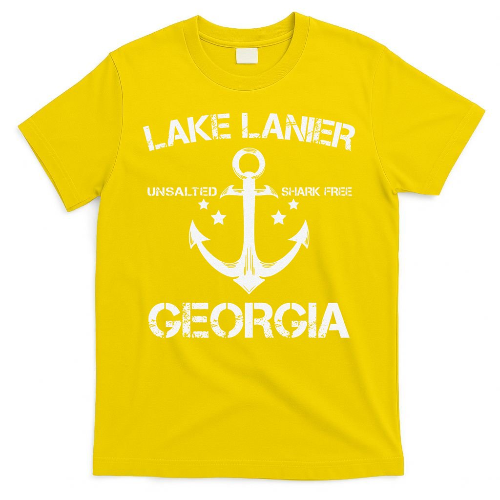 LAKE LANIER GEORGIA Funny Fishing Camping Summer Gift T-Shirt