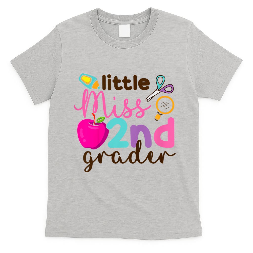 Little Miss 2nd Grade First Day Of Second Grade Cute T-Shirt