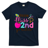 Little Miss 2nd Grade First Day Of Second Grade Cute T-Shirt