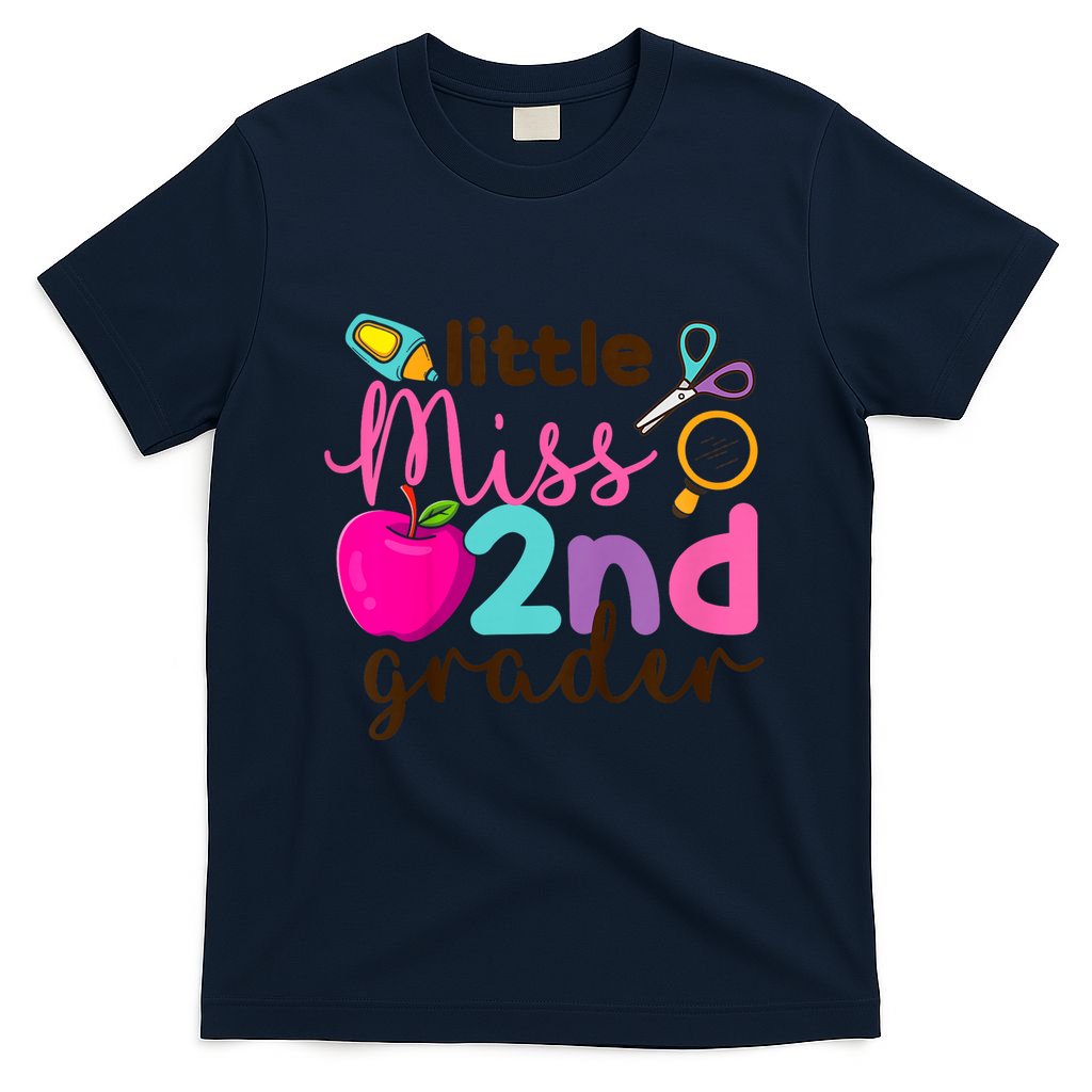 Little Miss 2nd Grade First Day Of Second Grade Cute T-Shirt