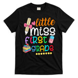 Little Miss First Grade Back To School T-Shirt