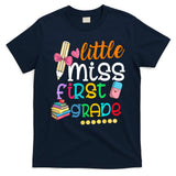 Little Miss First Grade Back To School T-Shirt