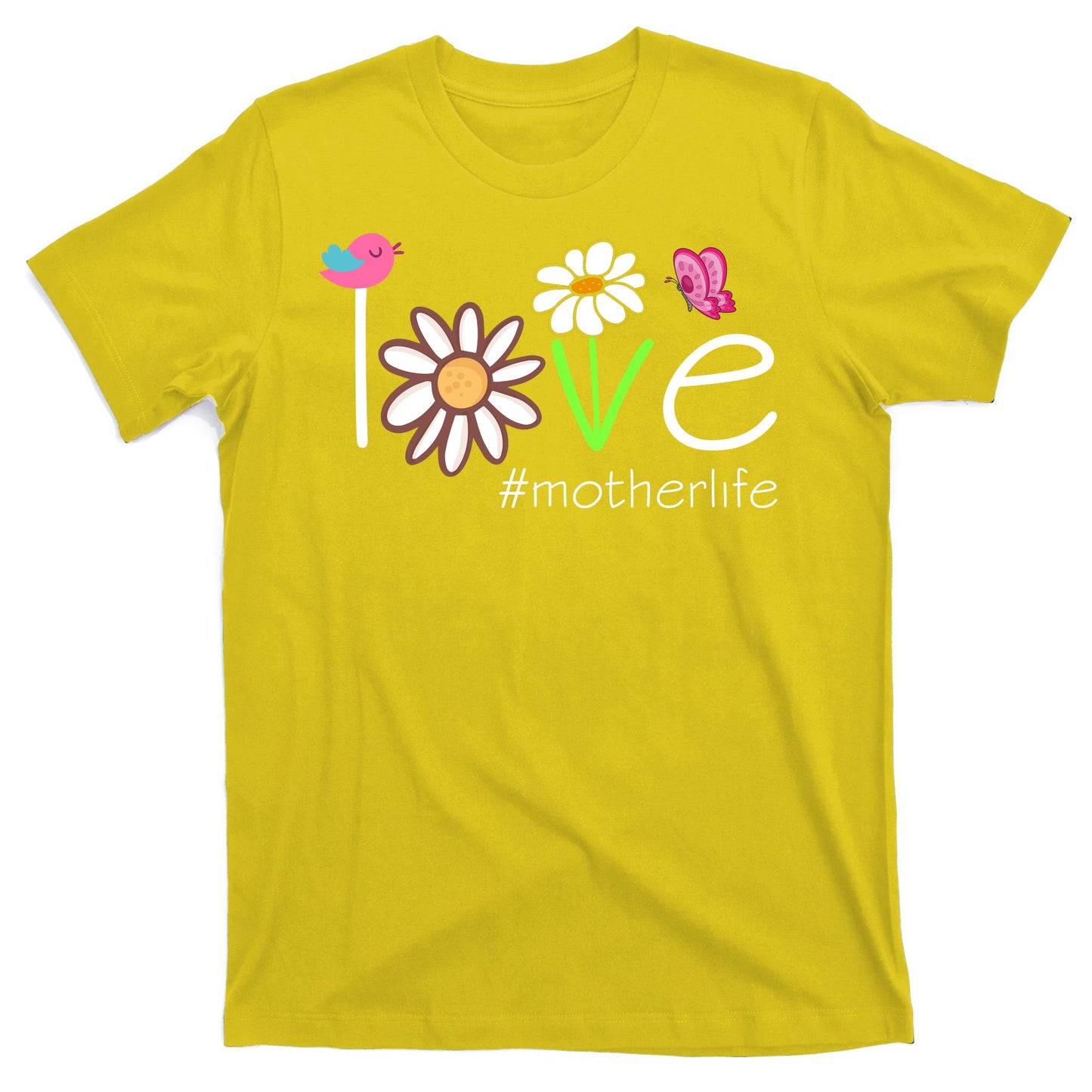Love Mother Life Cute Matching Family T-Shirt