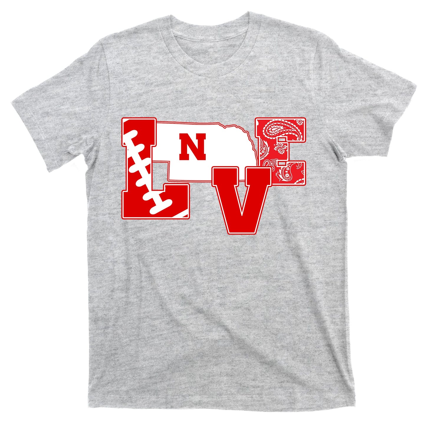 Love Nebraska Football T-Shirt