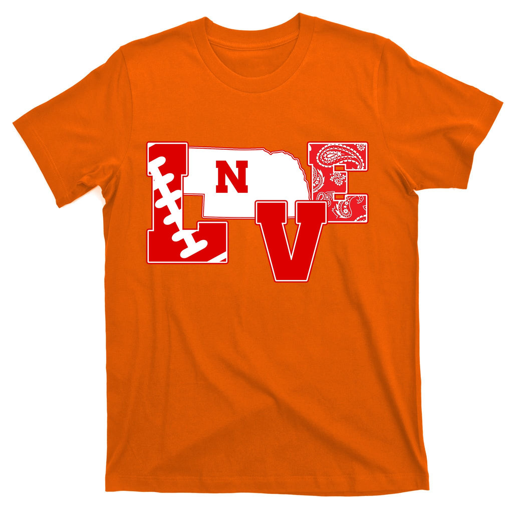 Love Nebraska Football T-Shirt