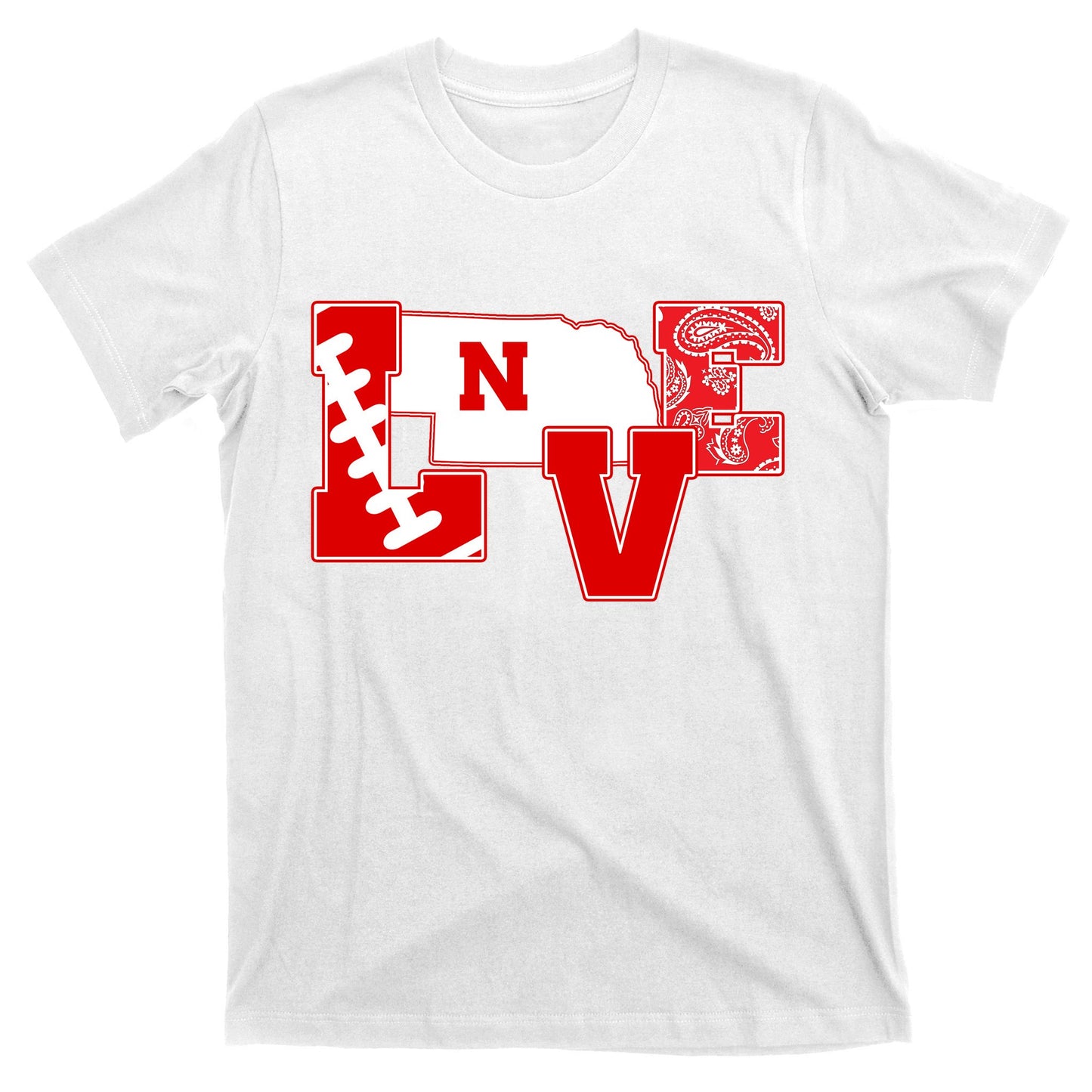 Love Nebraska Football T-Shirt