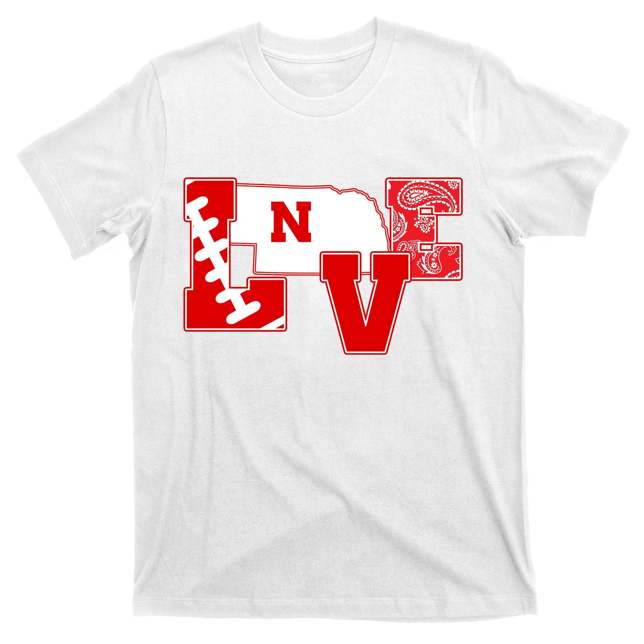 Love Nebraska Football T-Shirt