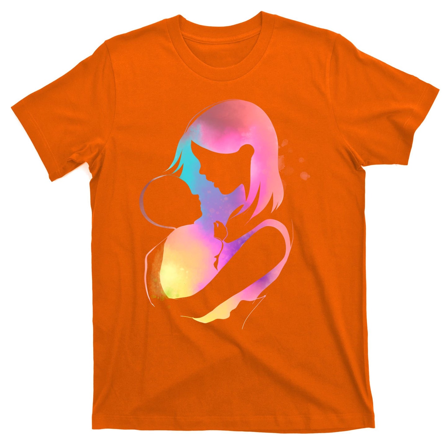 Loving New Mom Cute Gift Colorful T-Shirt