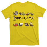 Lord Of The Cats The Furrllowship Of The Ring T-Shirt