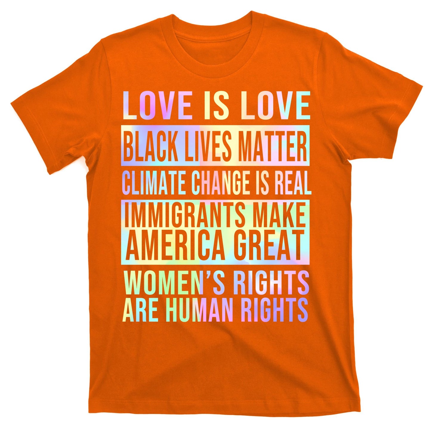 Love Is Love Black Lives Matter T-Shirt