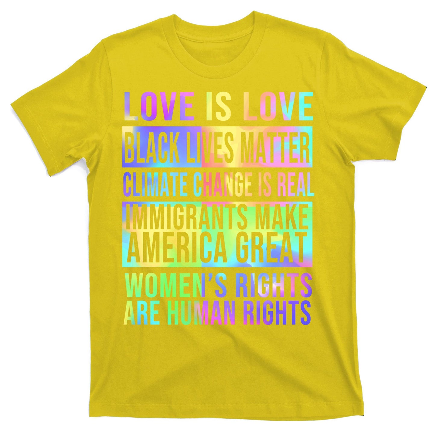 Love Is Love Black Lives Matter T-Shirt