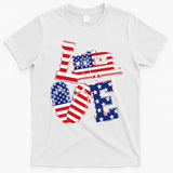 Love USA Camping  T-Shirt