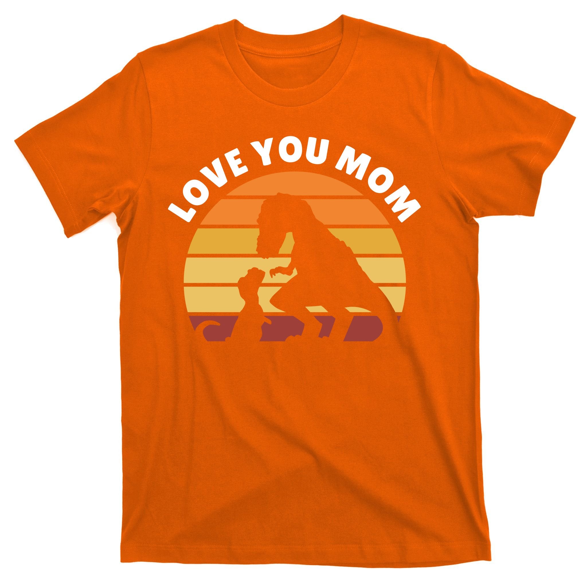 Love You Mom Dinosaur T-Shirt
