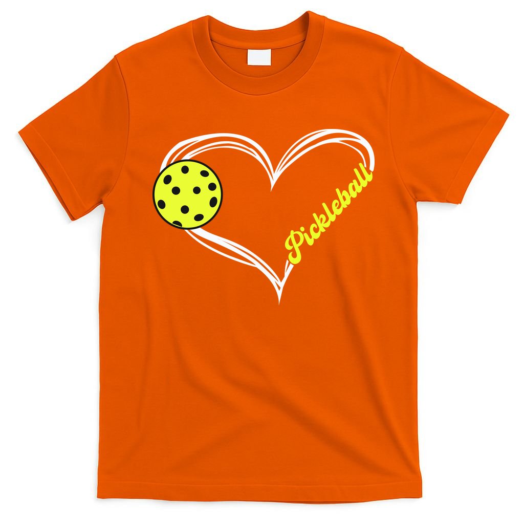 I Love Pickleball Cute Match T-Shirt