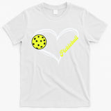 I Love Pickleball Cute Match T-Shirt