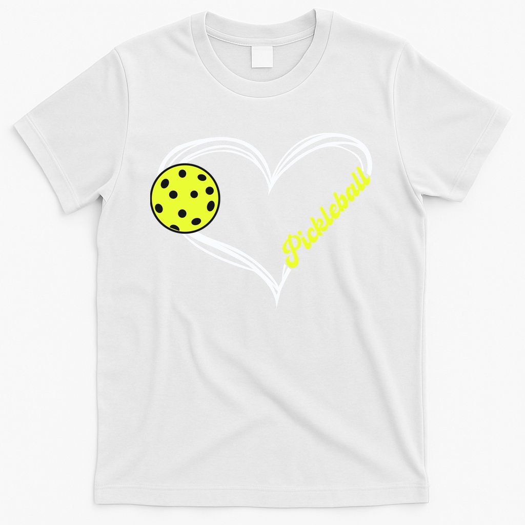 I Love Pickleball Cute Match T-Shirt