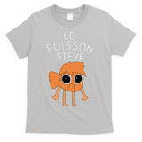 Le Poisson Steve Funny Fish Cartoon Trendy Meme Art T-Shirt