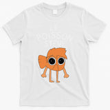 Le Poisson Steve Funny Fish Cartoon Trendy Meme Art T-Shirt