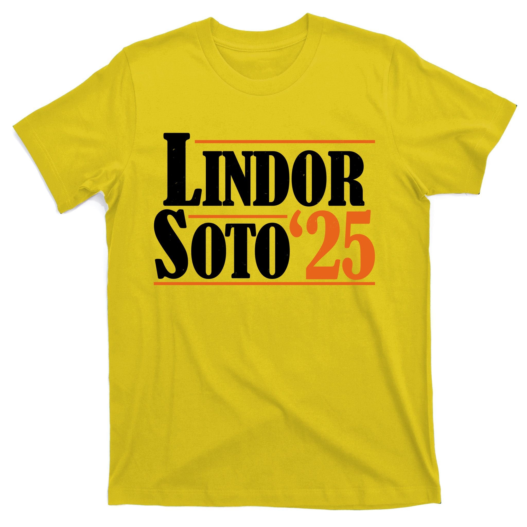 Lindor Soto 25 New York Fan T-Shirt