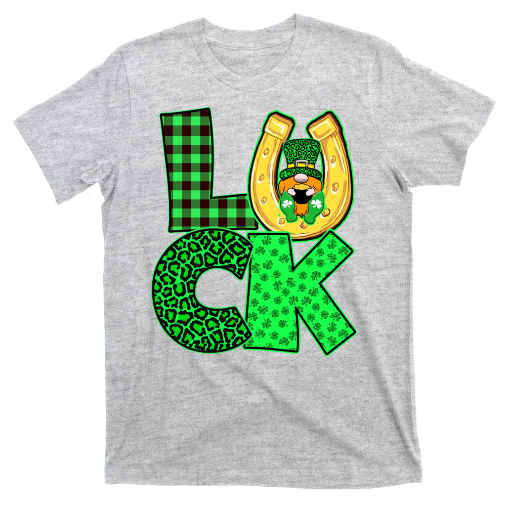 Luck St Patricks Day Lucky Leprechaun Cute T-Shirt