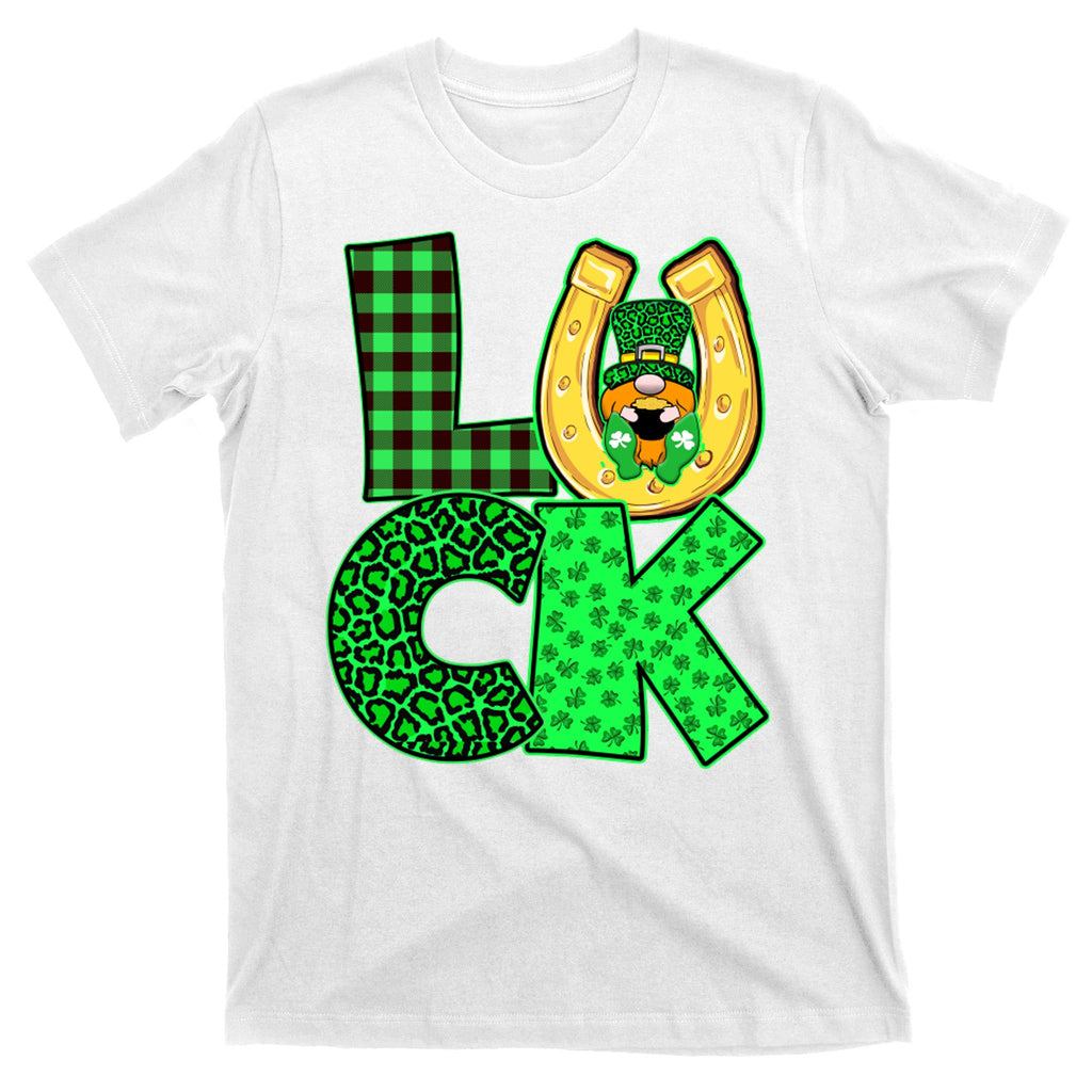 Luck St Patricks Day Lucky Leprechaun Cute T-Shirt